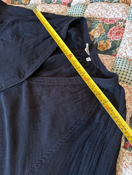 Wilfred Black Lightweight Tunic Top - Picture 12 of 14